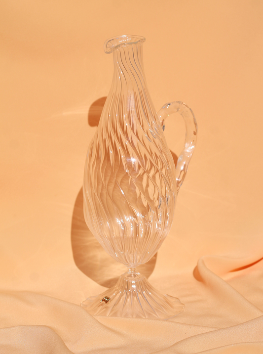 GLASS PITCHER